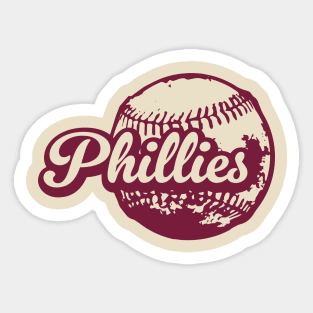 Phillies Baseball Sticker